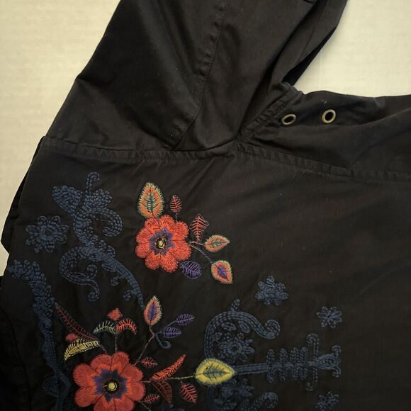 Johnny Was Los Angeles Sz Small Frankie Army Jacket NWT Floral Embroidered - Picture 11 of 16